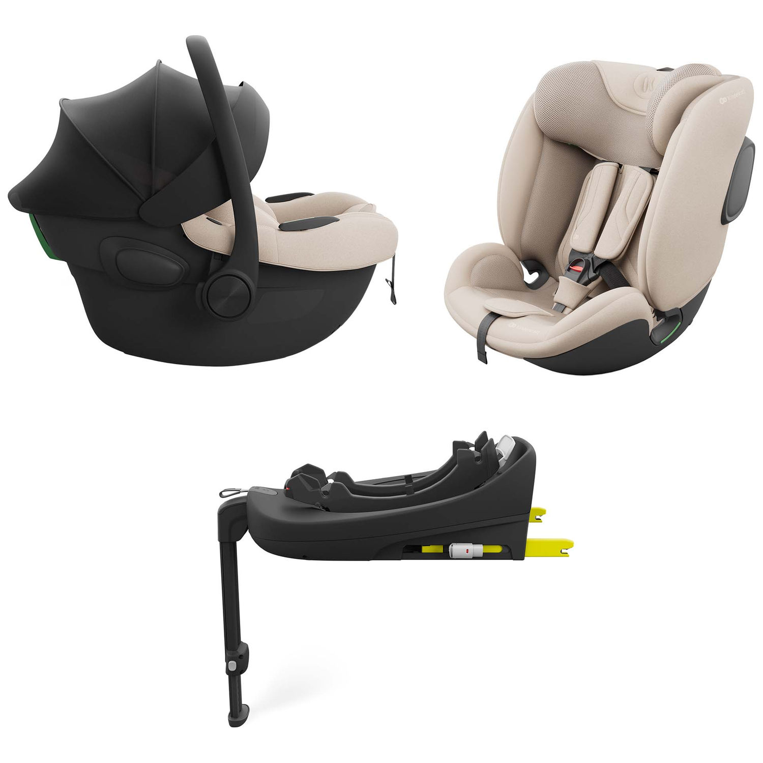 Siège auto Endura Safe Modular System Beige (groupe 1-2-3) (Kinderkraft) - Image 8