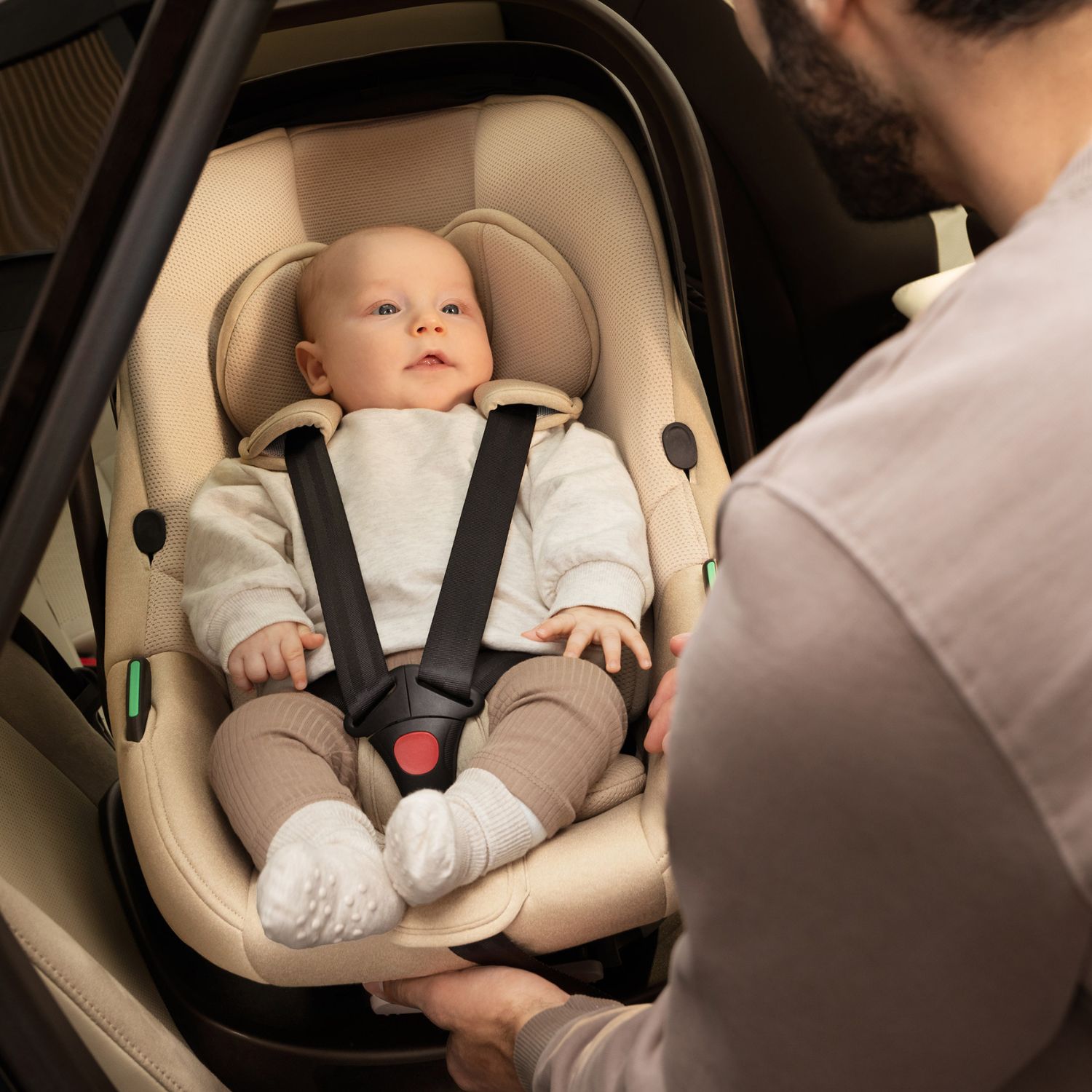 Siège auto Endura Safe Modular System Beige (groupe 1-2-3) (Kinderkraft) - Image 3