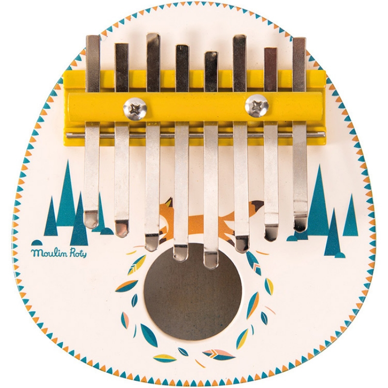 Kalimba renard Chaussette Le voyage d'Olga (Moulin Roty) - Image 3