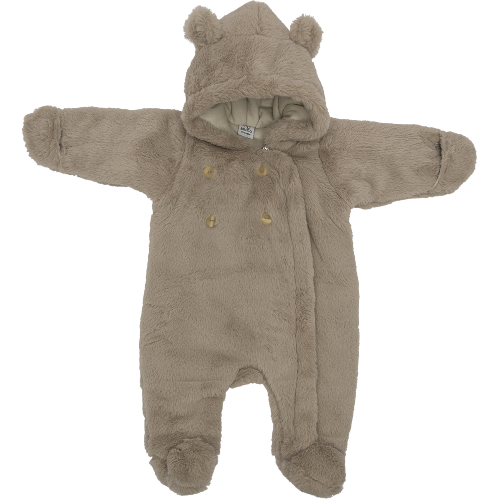 Bb&Co - Combinaison pilote angora Beige (0-3 mois)