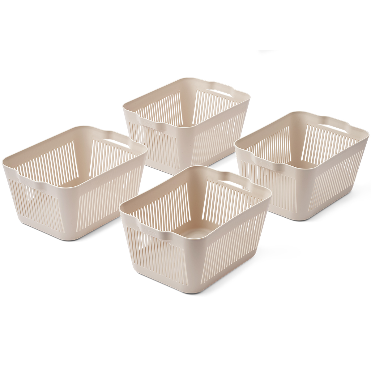 Lot de 4 paniers de rangement Makeeva S Sandy (Liewood) - Couverture