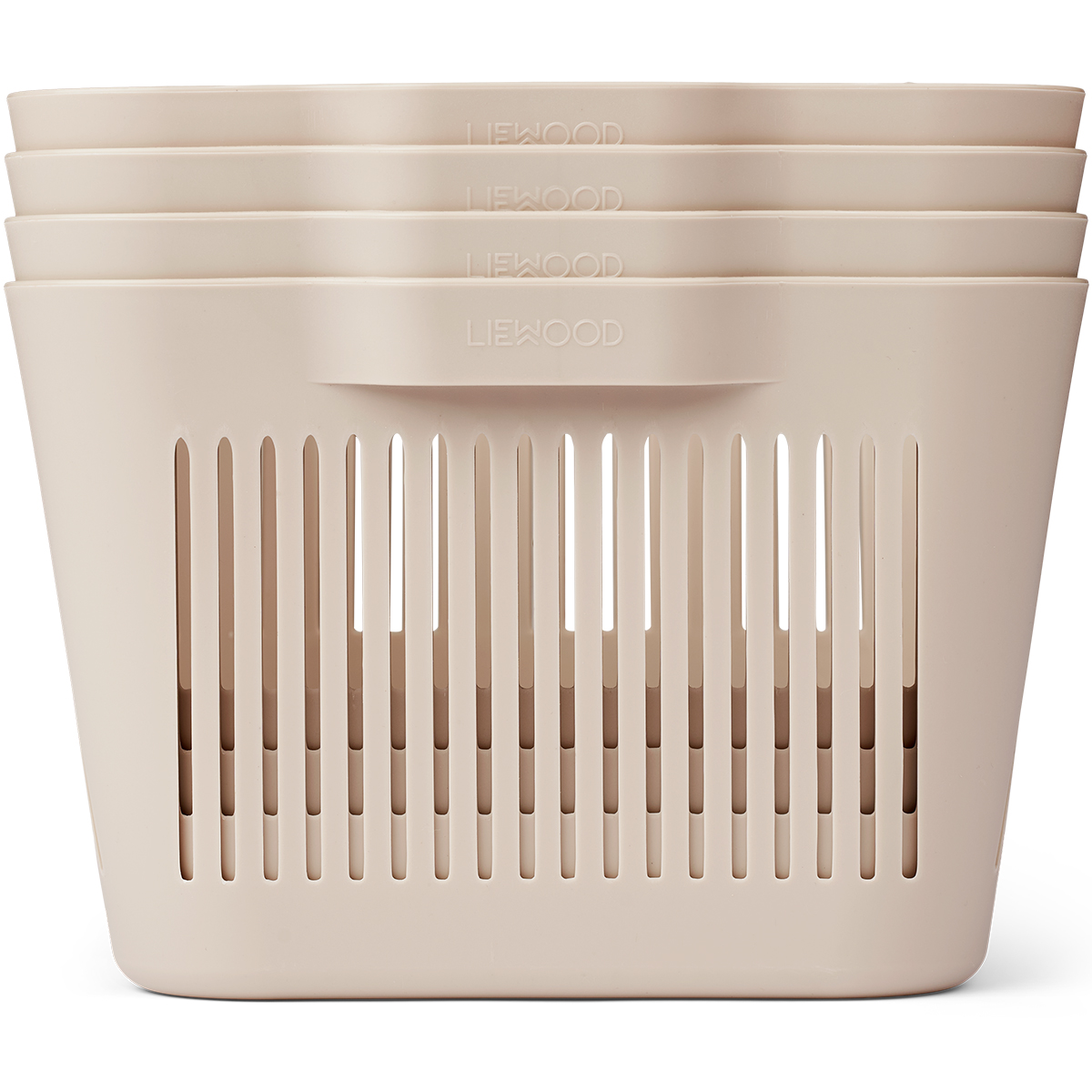 Lot de 4 paniers de rangement Makeeva S Sandy (Liewood) - Image 4