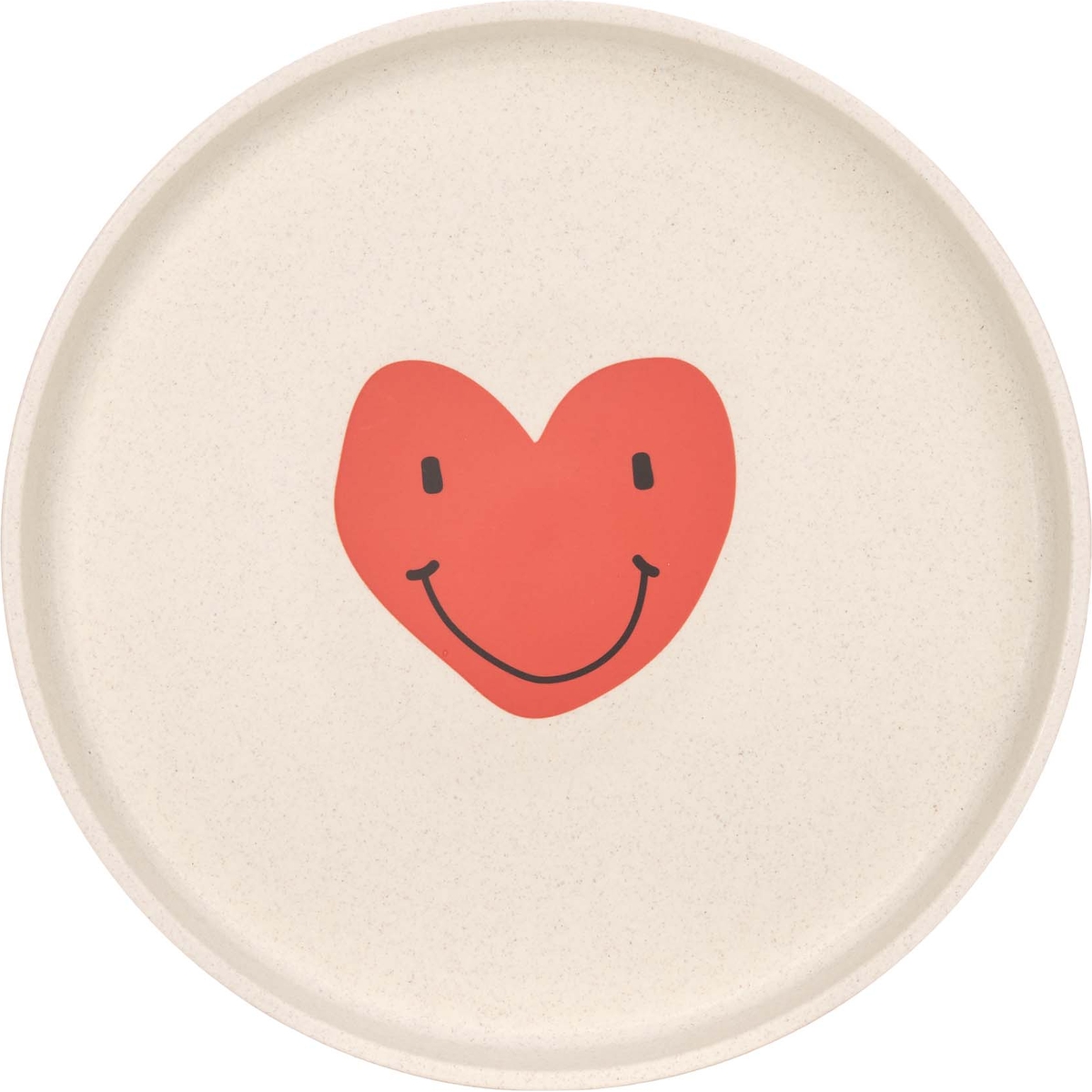 Assiette Happy Rascals Coeur lavande (Lassig) - Image 6