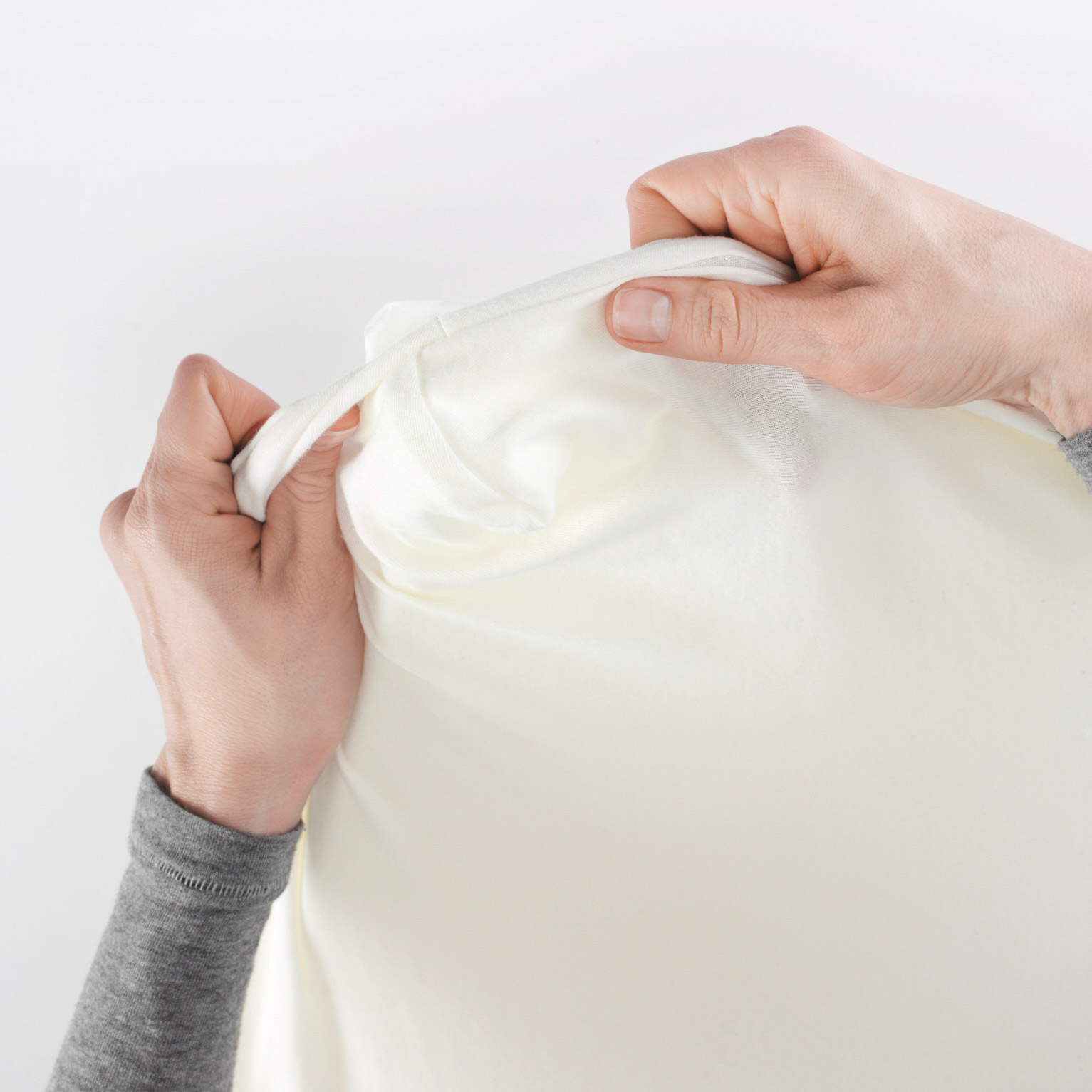 Drap housse blanc pour Lit parapluie Light (BabyBjörn) - Image 3