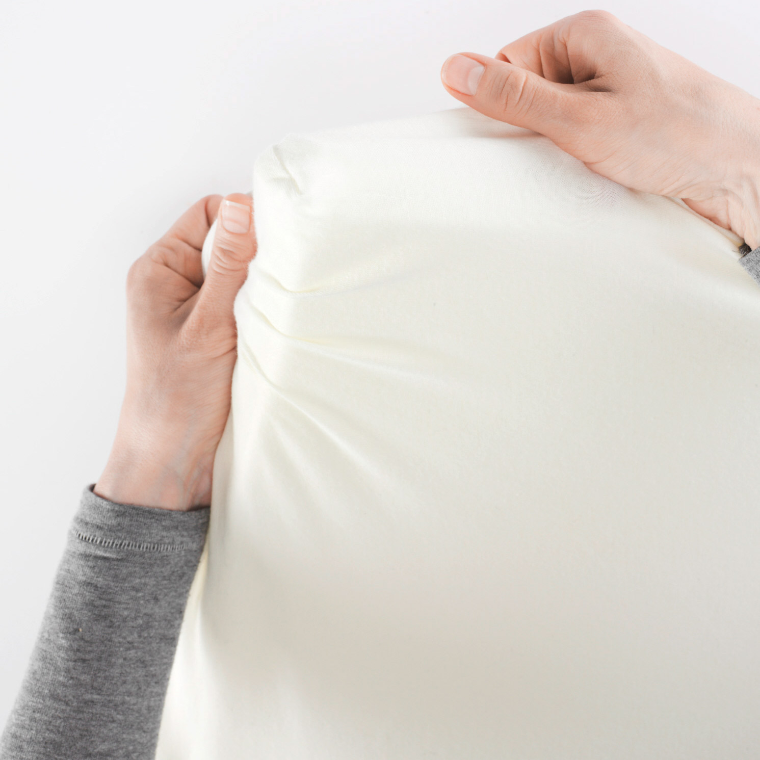 Drap housse blanc pour Lit parapluie Light (BabyBjörn) - Image 4