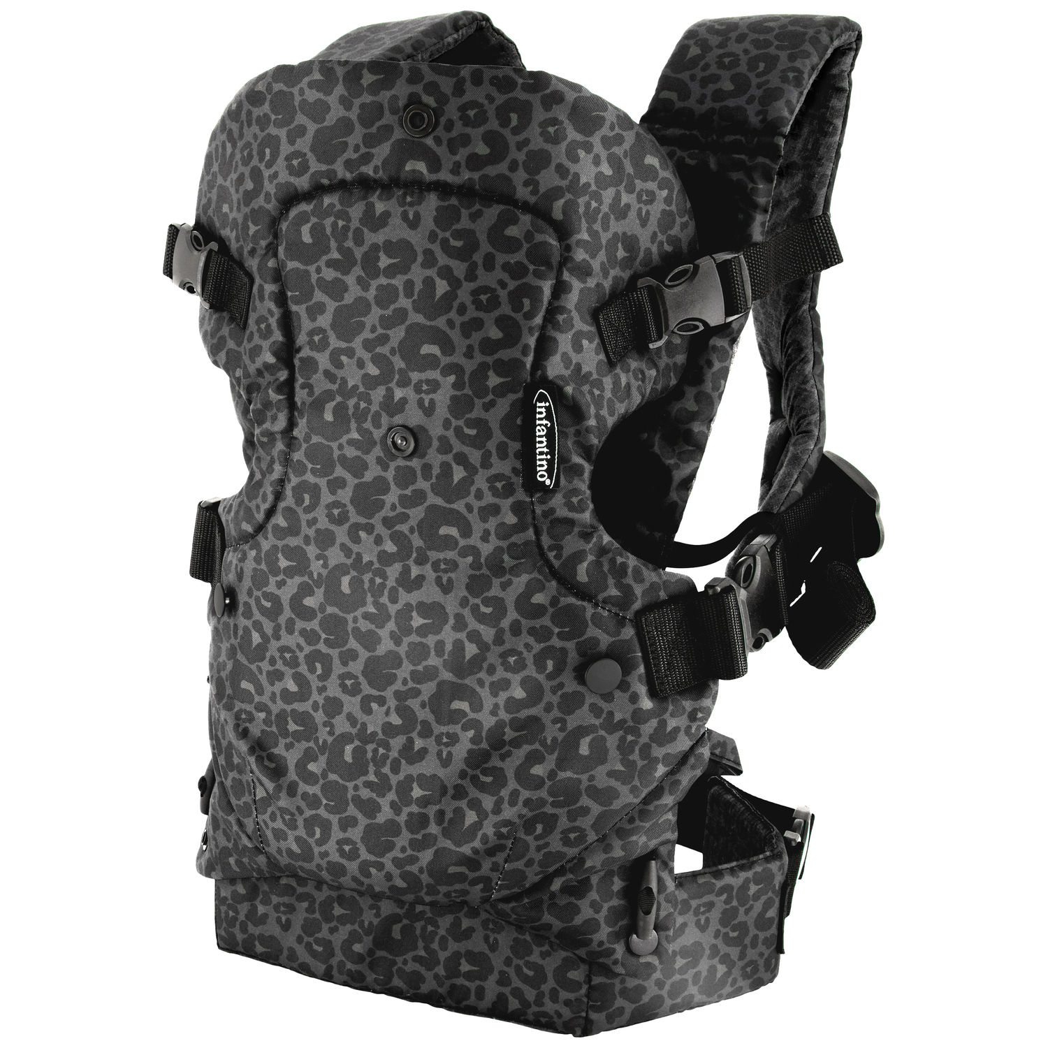 Infantino - Porte bébé Flip 4 en 1 Black Leopard