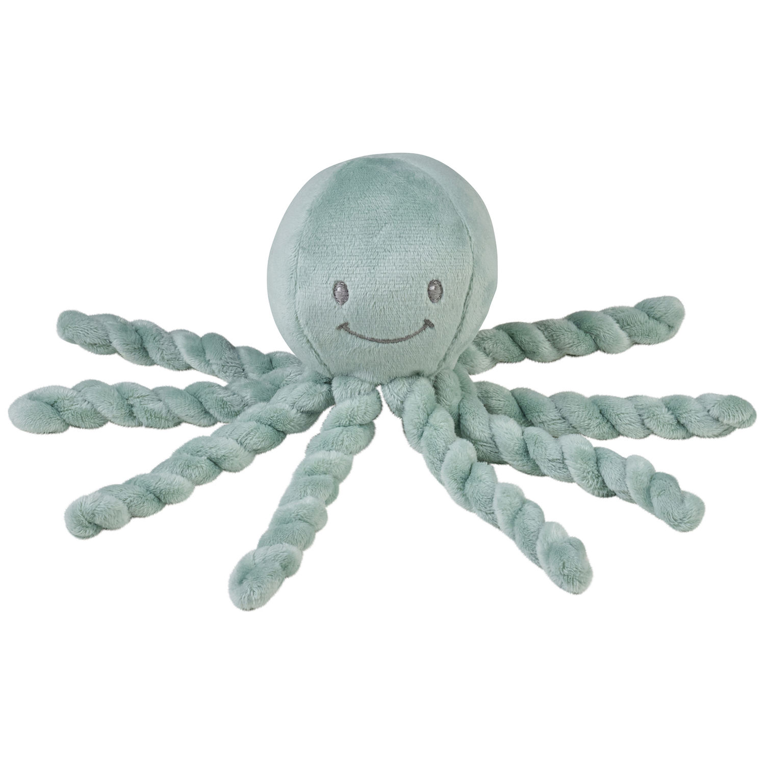 Nattou - Peluche pieuvre Lapidou vert de gris - Vert de gris
