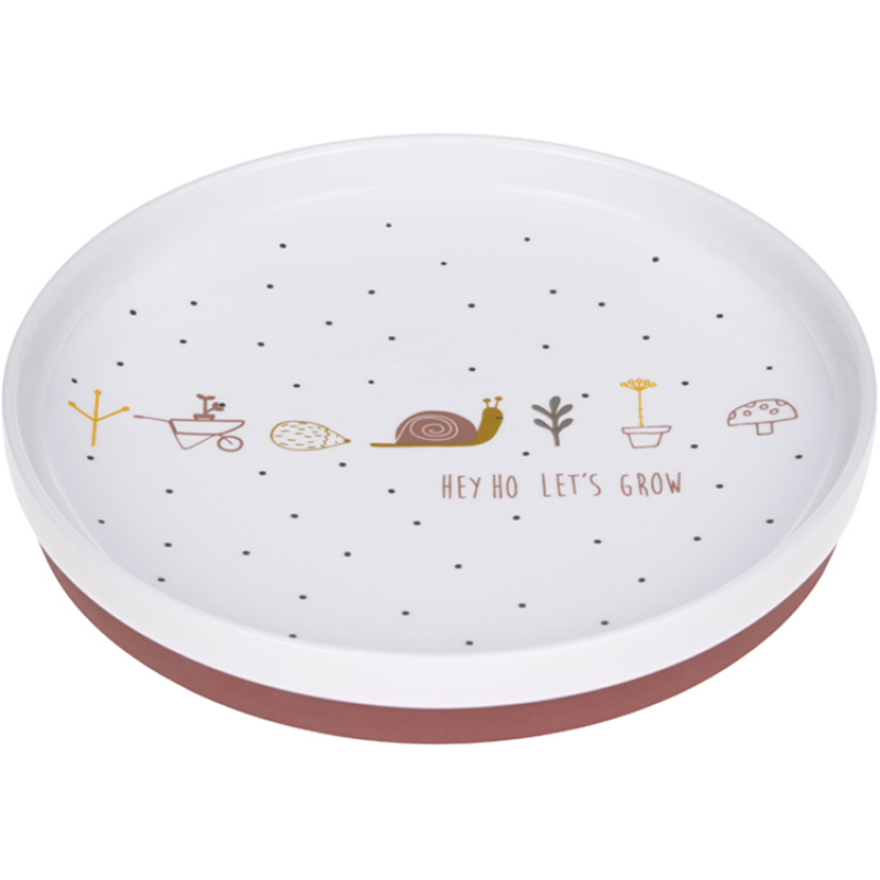 Coffret repas en porcelaine rose Garden Explorer (3 pièces) (Lassig) - Image 4