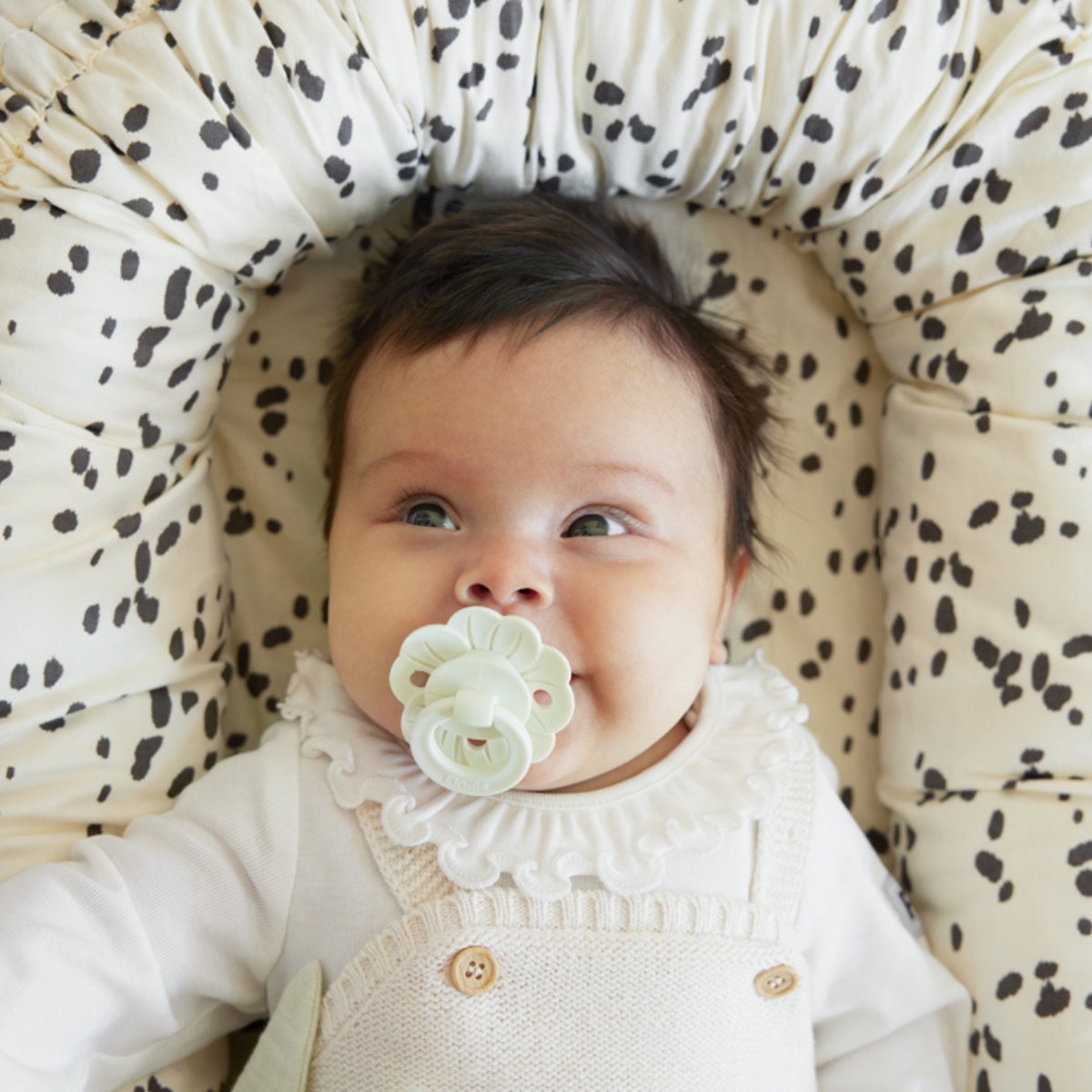 Sucette physiologique Binky Bloom Mineral Green (Elodie Details) - Image 3