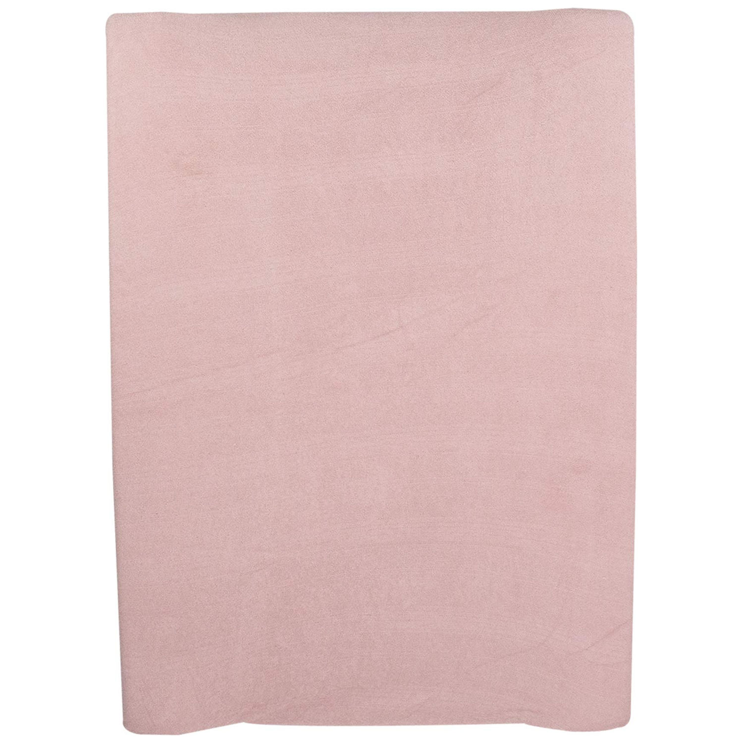 Lot de 2 housses de matelas à langer Ecru-Rose poudre (70 x 50 cm) (Trois Kilos Sept) - Image 5