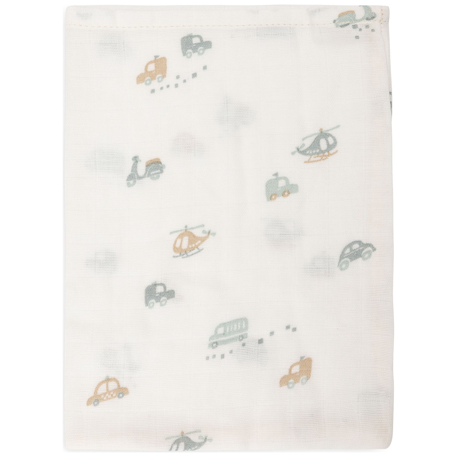Lot de 3 gants de toilette en gaze de coton On the Go (Jollein) - Image 6