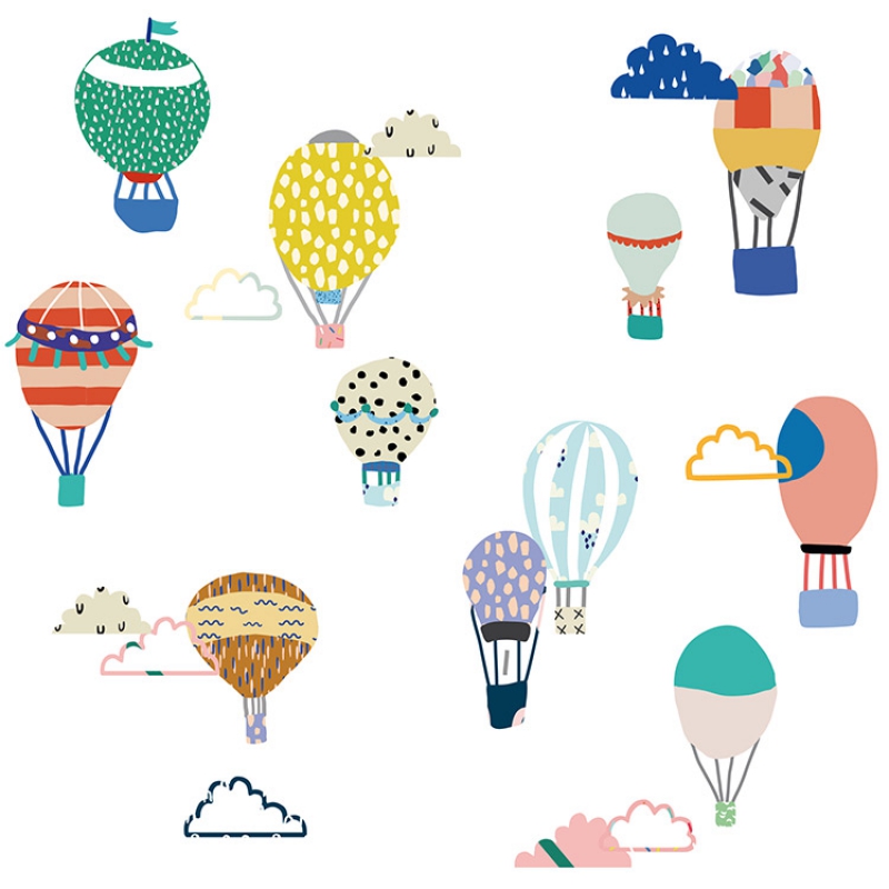 Stickers Just a touch Montgolfières (Mimi'lou) - Image 1