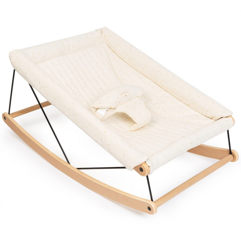 Transat Growing green Honey Sweet Dots Natural (Nobodinoz) - Image 1