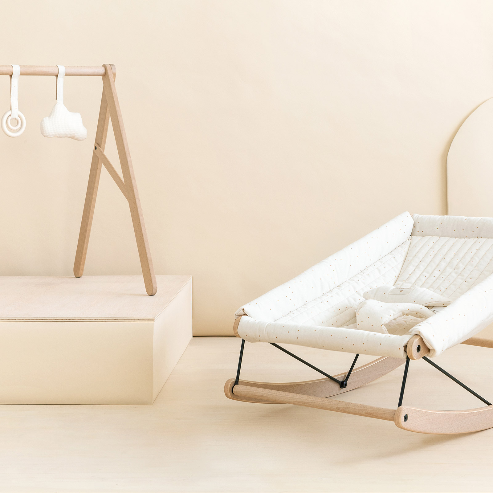 Transat Growing green Honey Sweet Dots Natural (Nobodinoz) - Image 5