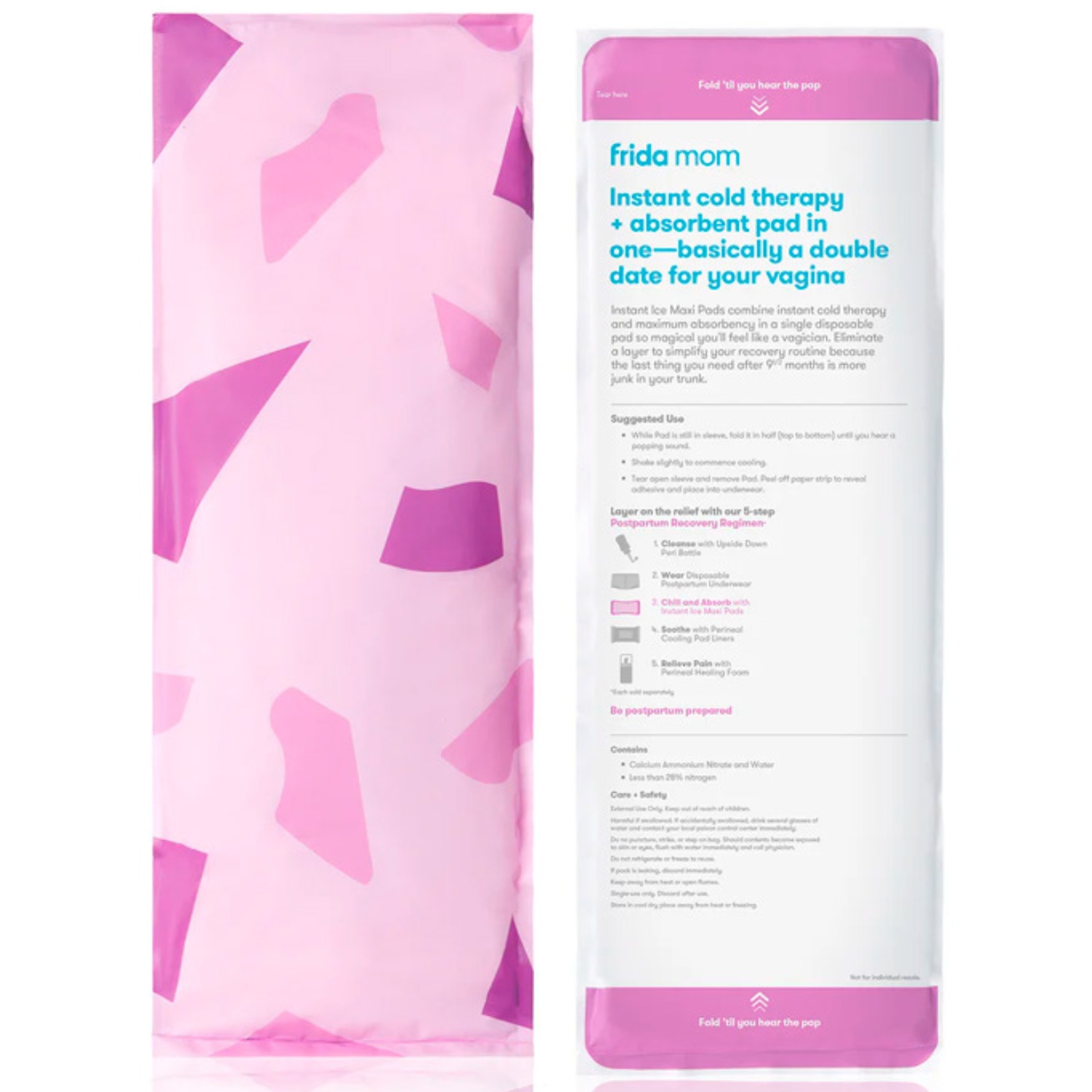 Lot de 8 serviettes hygiéniques post-partum froides (Frida) - Image 4