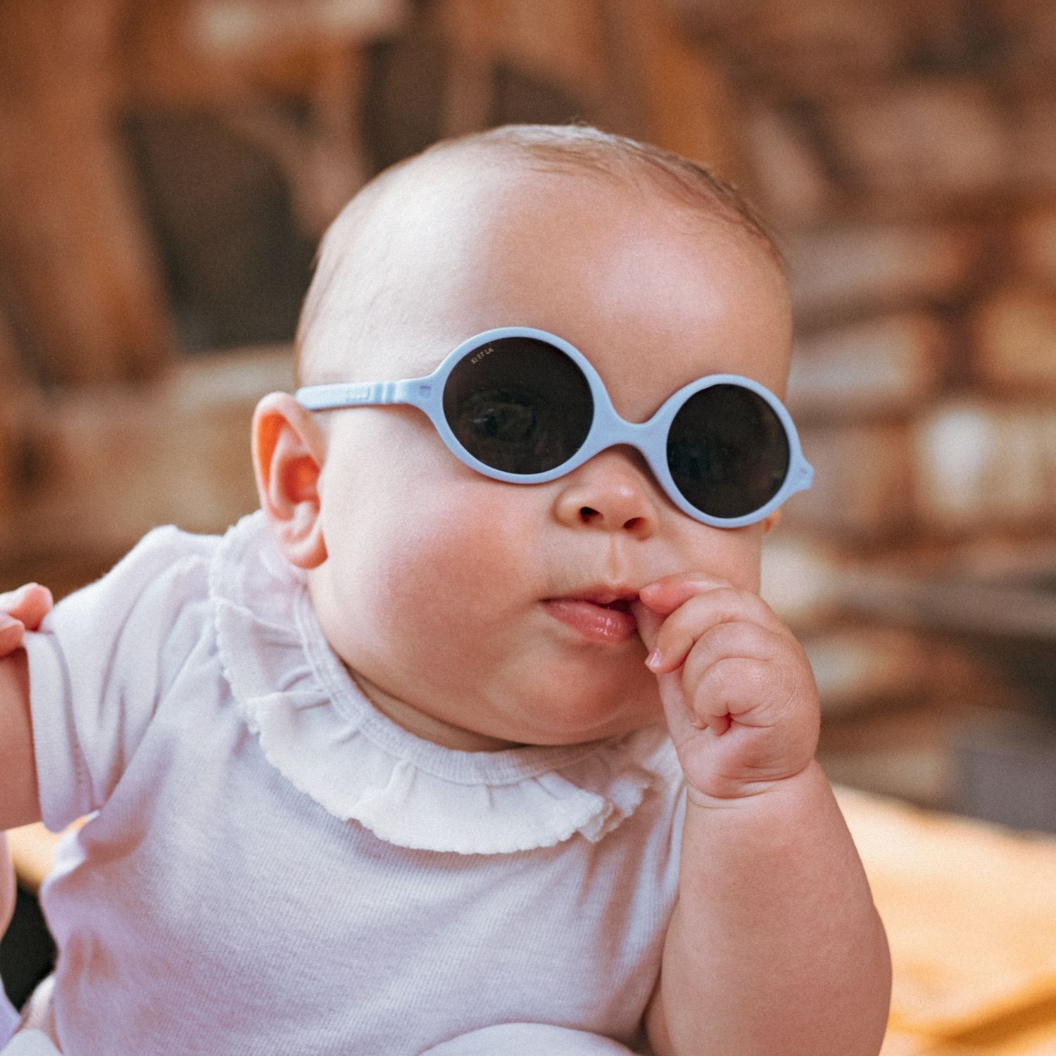 Lunettes de soleil Diabola Light Blue (0-12 mois) (KI et LA) - Image 4