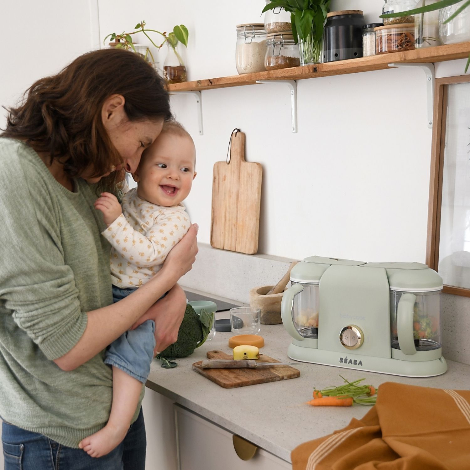 Robot cuiseur Babycook DUO Misty Green (Béaba) - Image 4