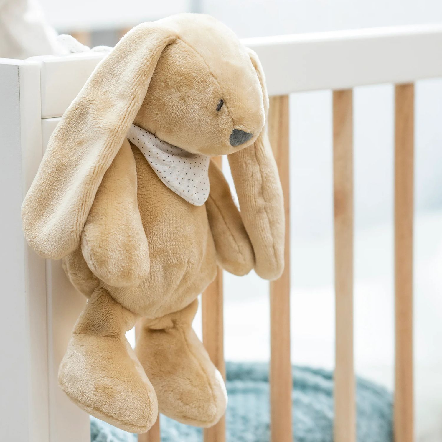 Peluche veilleuse Sleepy Lapin Brun Clair (Nattou) - Image 2