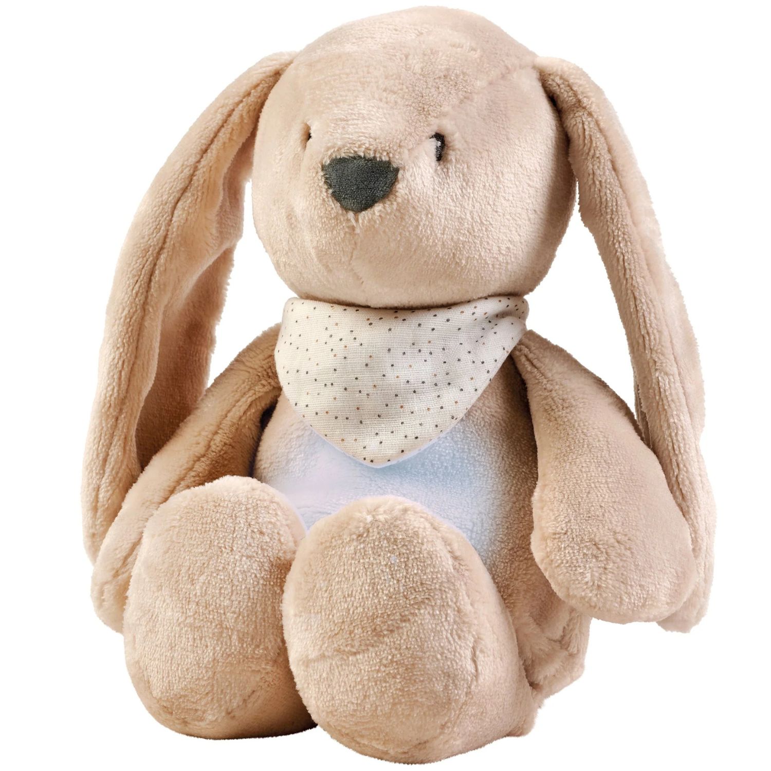 Peluche veilleuse Sleepy Lapin Brun Clair (Nattou) - Image 3