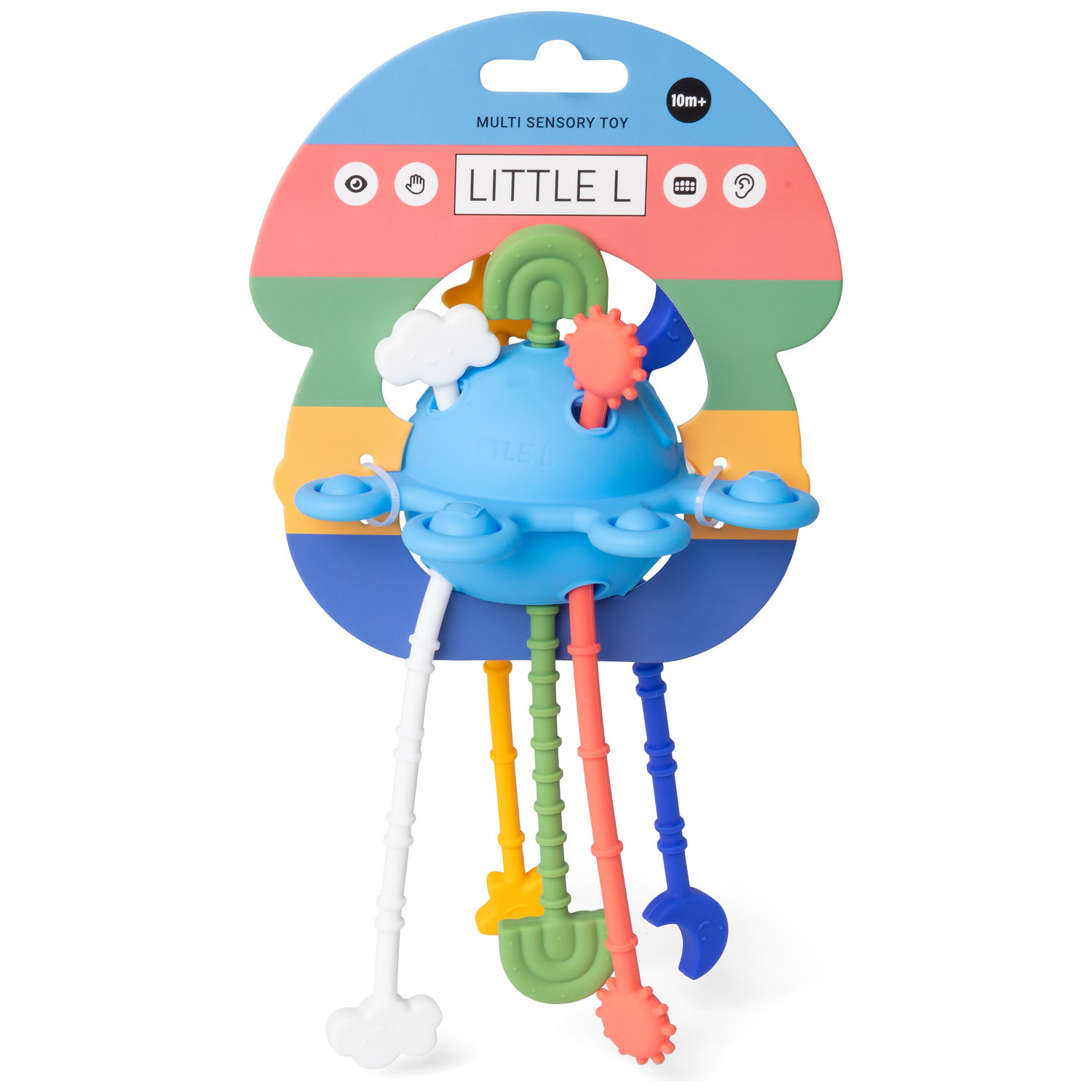 Jouet d'éveil et de dentition en silicone Planète (Little L) - Image 4