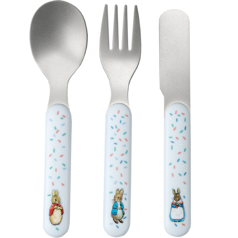 Set de 3 couverts Pierre Lapin (Petit Jour Paris) - Image 1