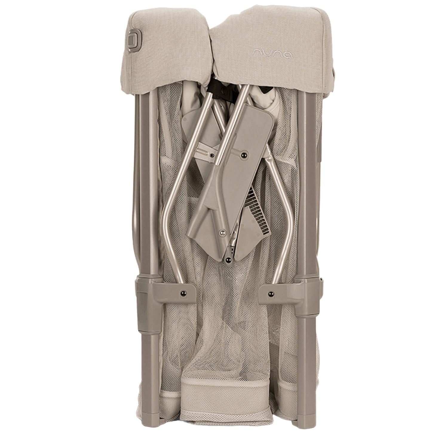 Lit parapluie PAAL avec drap en coton bio et moustiquaire Biscotti (NUNA) - Image 10