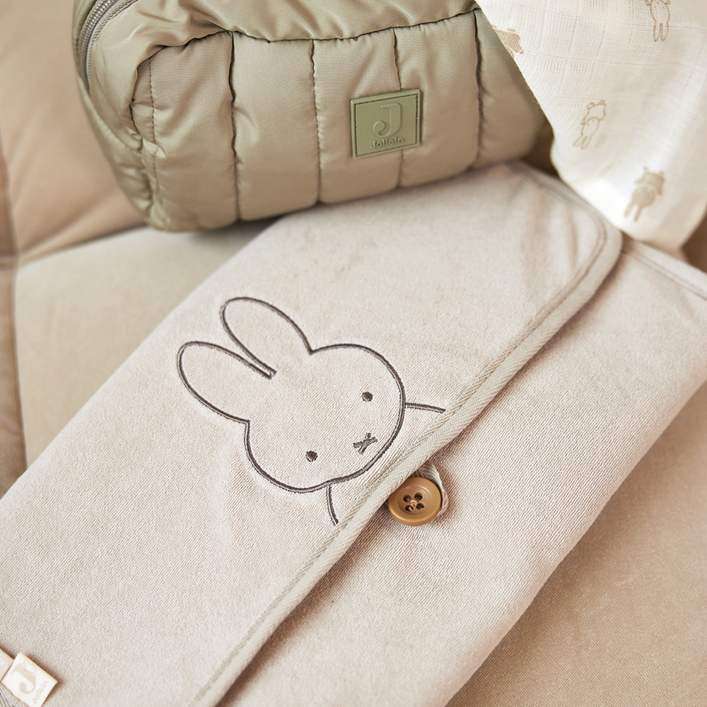 Tapis à langer nomade Miffy Nougat (Jollein) - Image 1