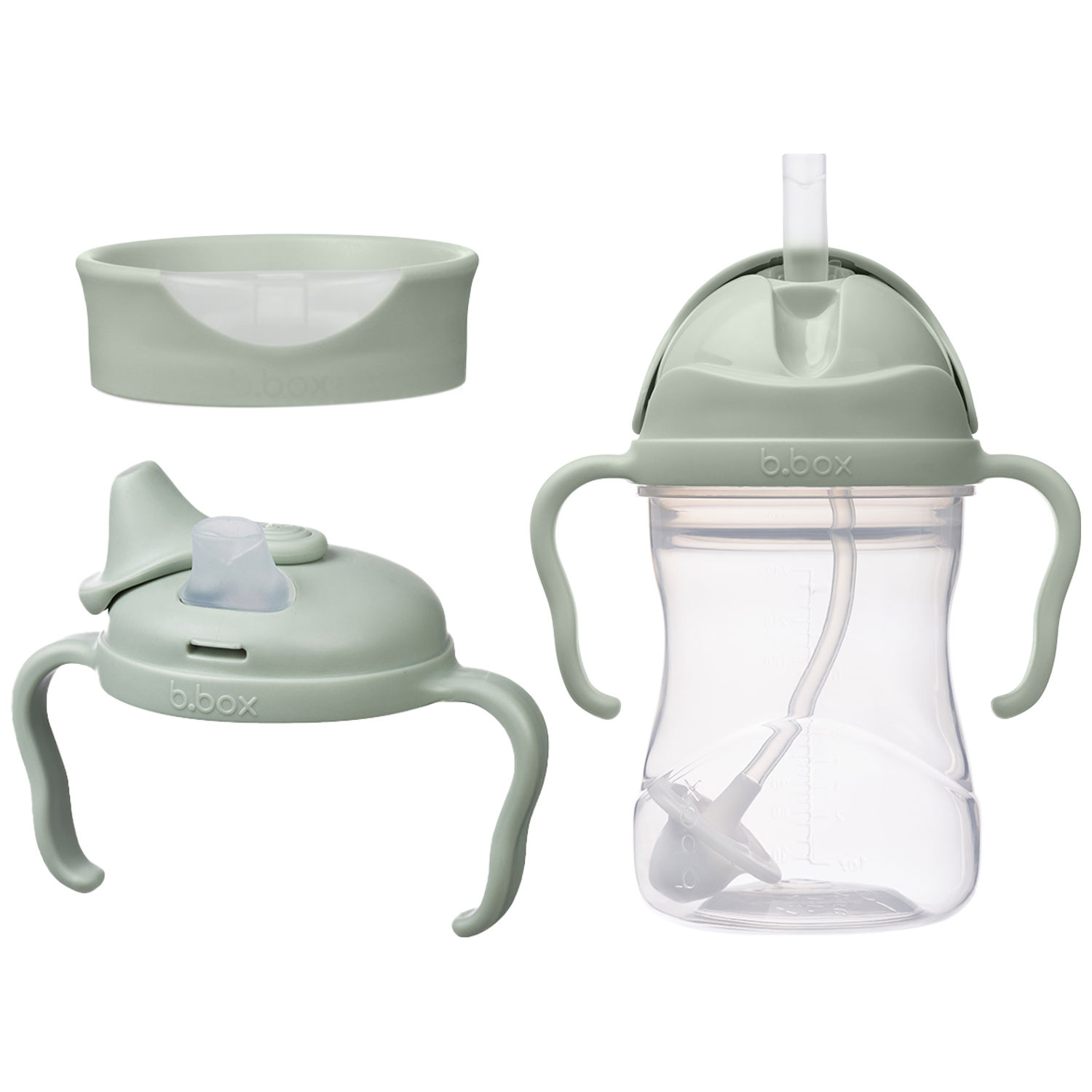 B.BOX - Tasse d'apprentissage évolutive Sage (3 pièces)