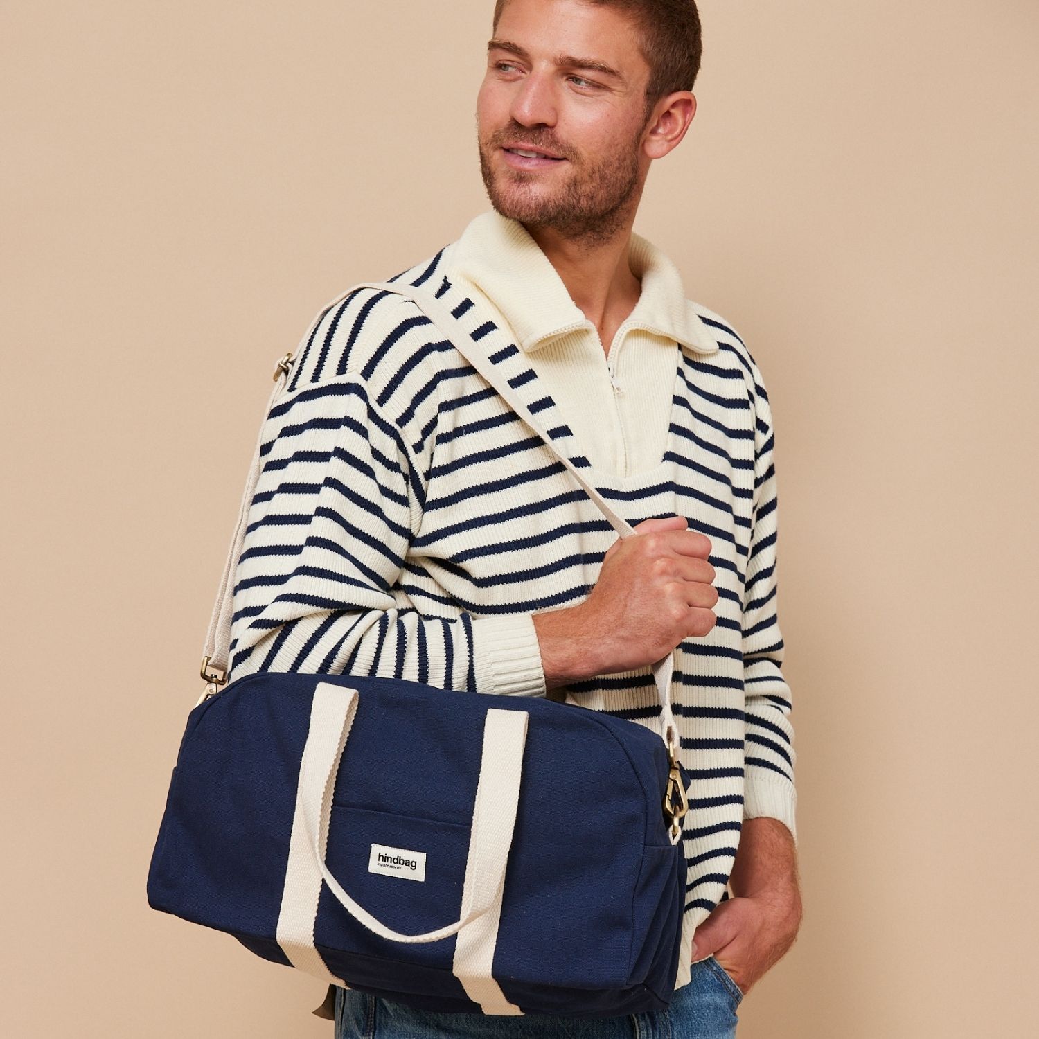 Hindbag - Sac à langer Charlie Navy Blue