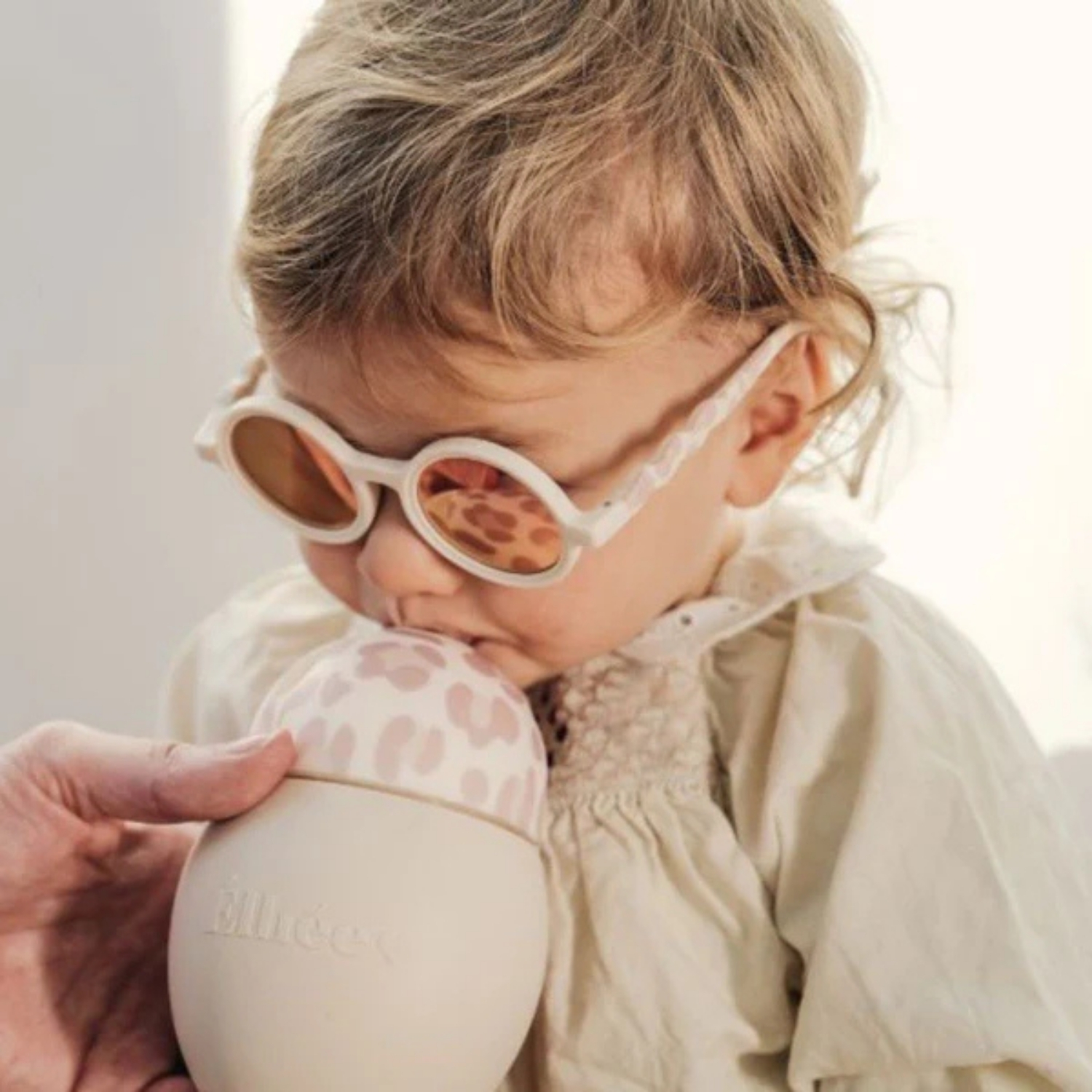 Lunettes de soleil enfant Graouu Pink (18-36 mois) (Elhée) - Image 1