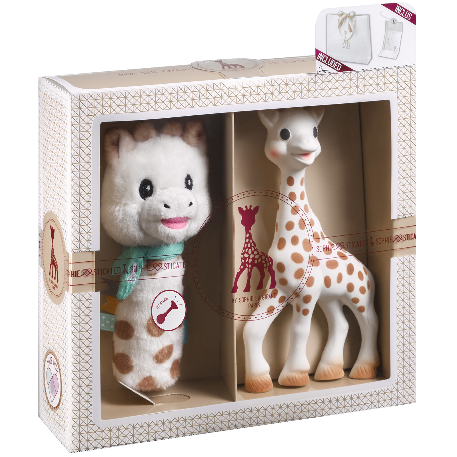 Coffret cadeau naissance Sophiesticated (Sophie la girafe) - Image 5