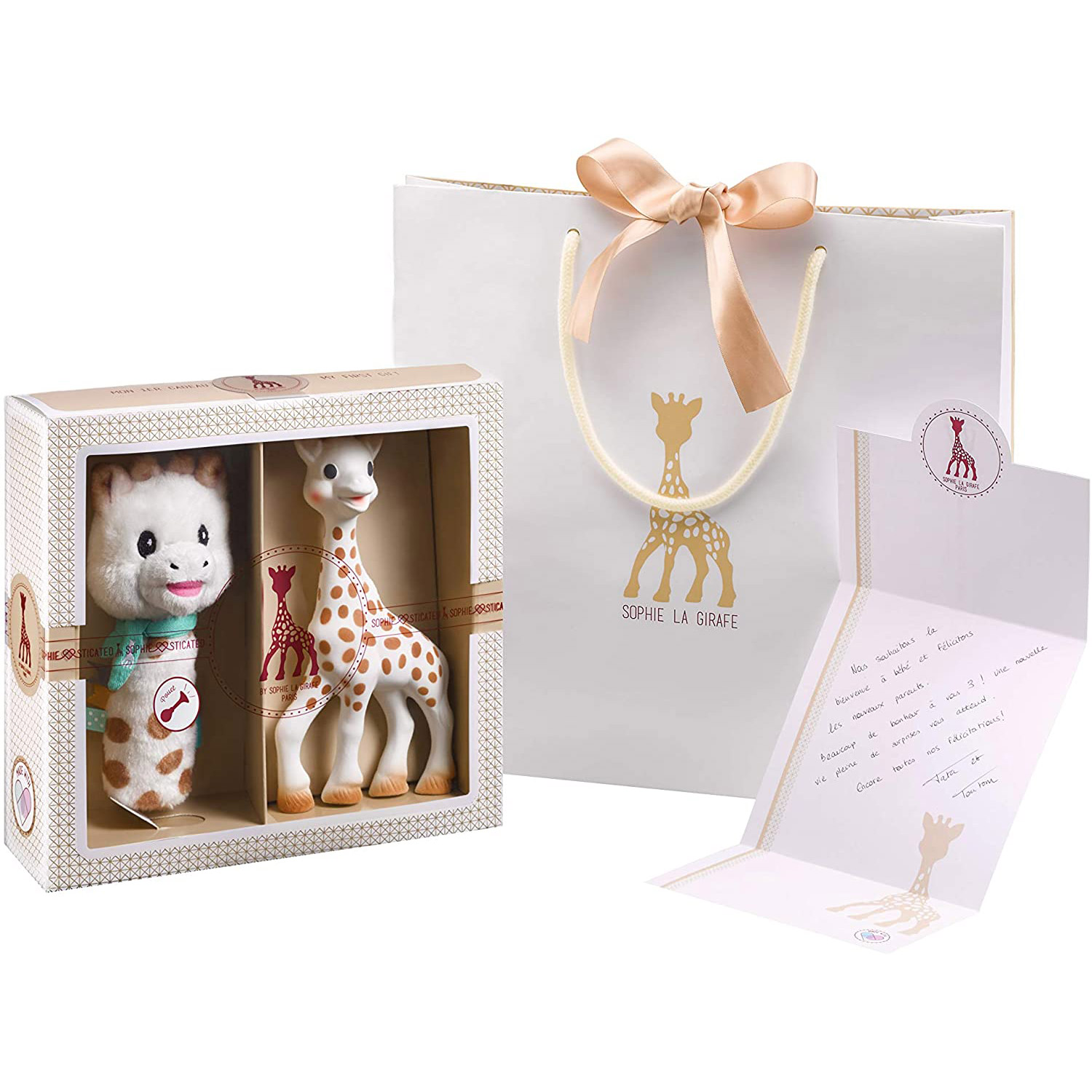 Coffret cadeau naissance Sophiesticated (Sophie la girafe) - Image 1