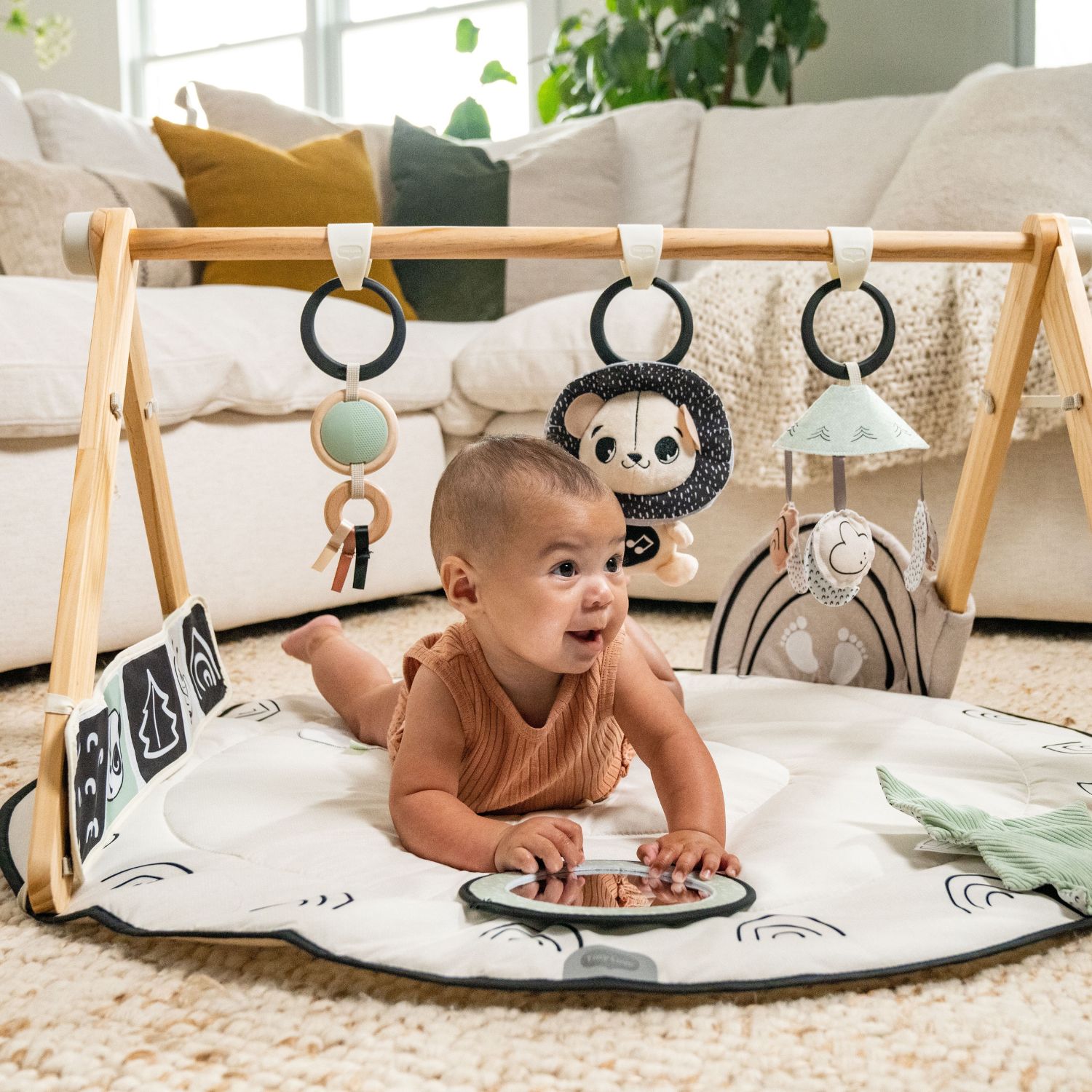 Tiny Love - Tapis d'éveil Luxe Gymini Black & White