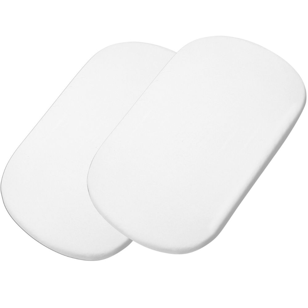 Lot de 2 draps housse pour berceau cododo Iora blanc (Maxi-Cosi) - Couverture