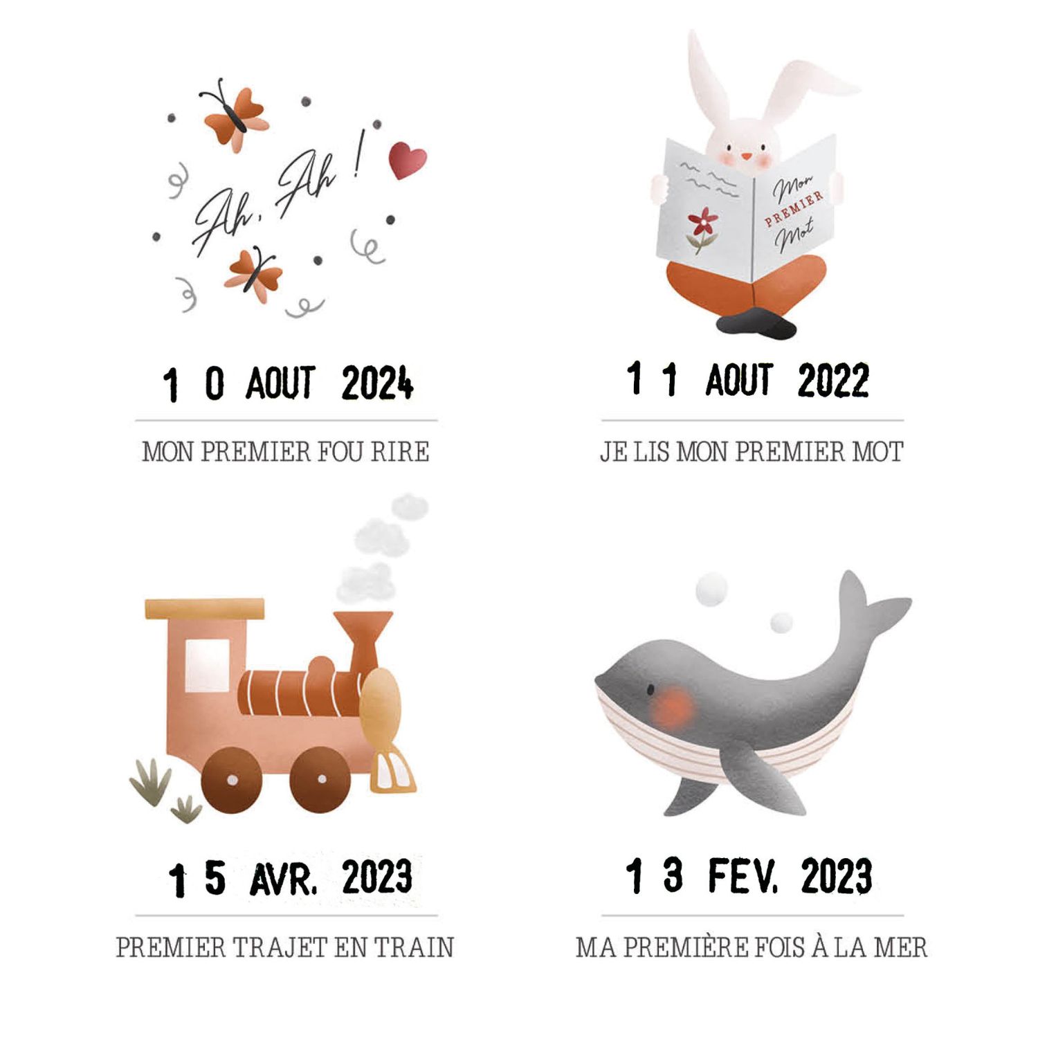 Affiche Mes Premières Fois Atelier Oranger (40x50 cm) (Les Petites Dates) - Image 6