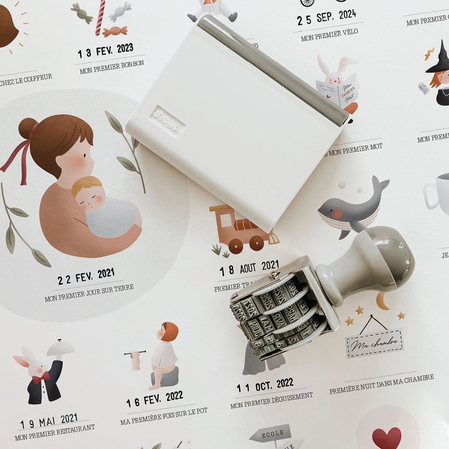Affiche Mes Premières Fois Atelier Oranger (40x50 cm) (Les Petites Dates) - Image 7