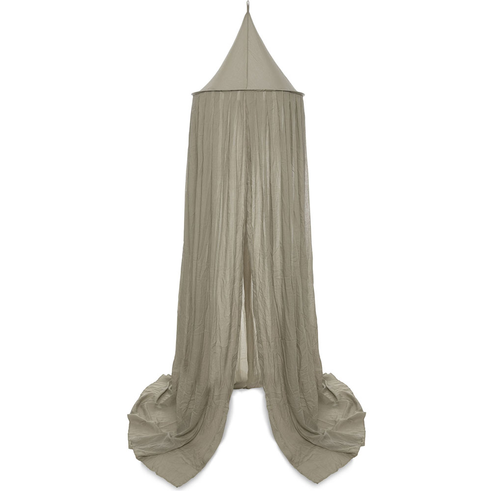 Ciel de lit vintage Olive Green (245 cm) (Jollein) - Image 1