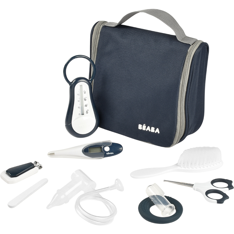 Trousse de toilette nomade night blue (9 accessoires) (Béaba) - Image 1