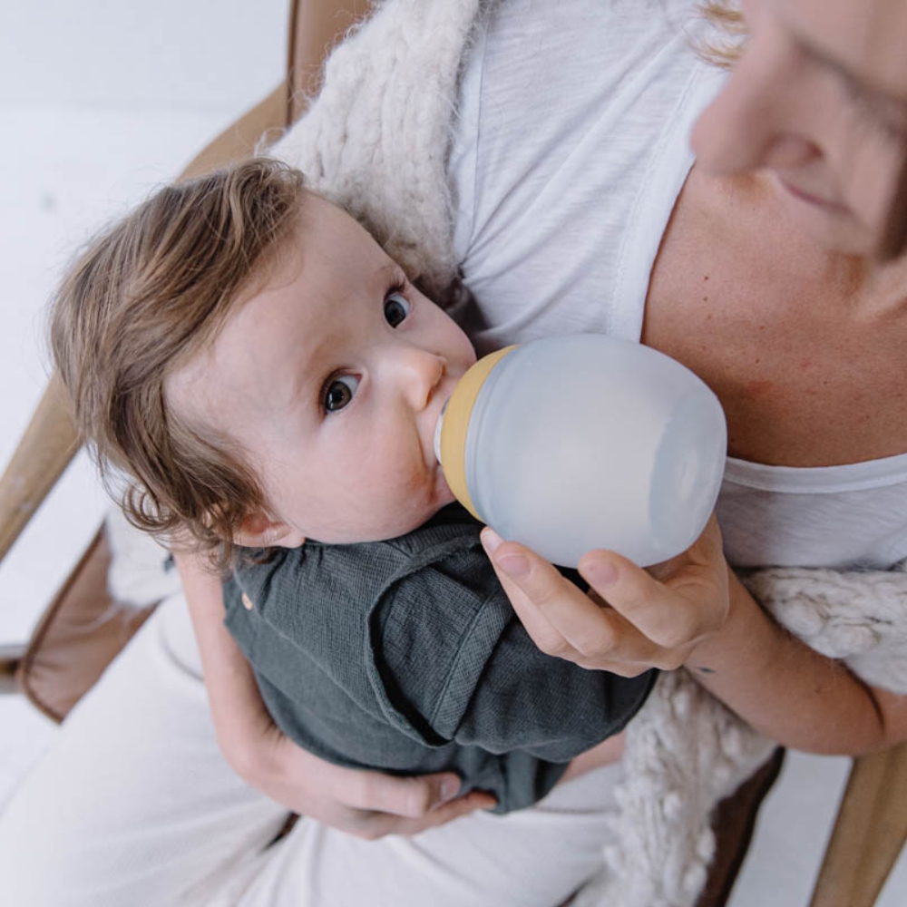 Biberon anti-colique en silicone Oats (240 ml) (Elhée) - Image 6