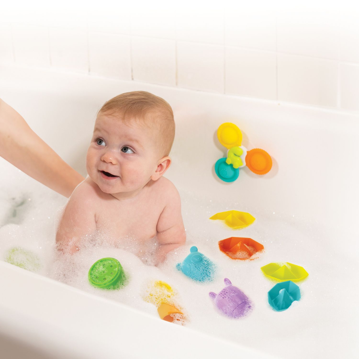 Infantino - Coffret de bain en silicone