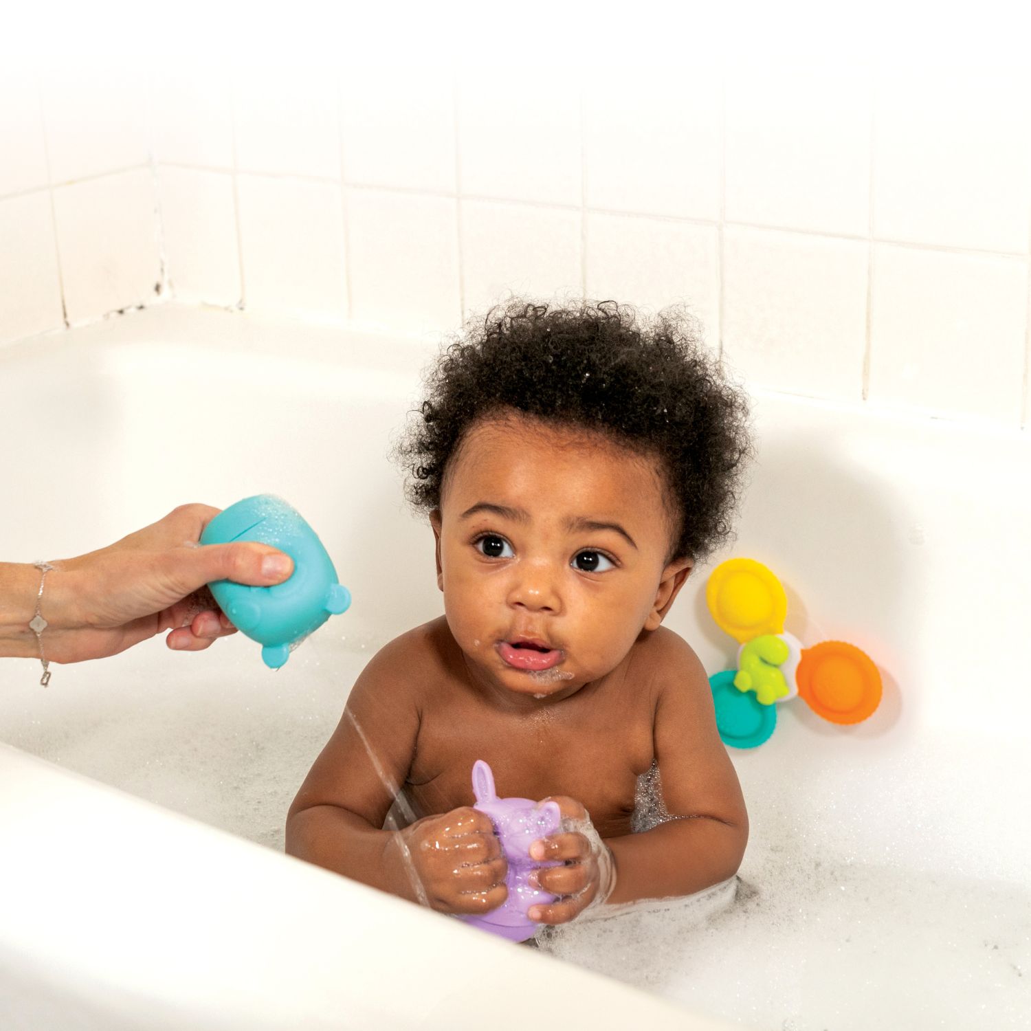 Coffret de bain en silicone (Infantino) - Image 2