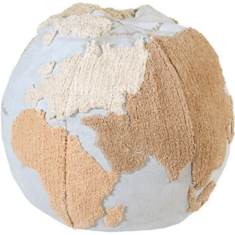 Pouf World Map Back-to-School (45 x 50 cm) (Lorena Canals) - Image 8