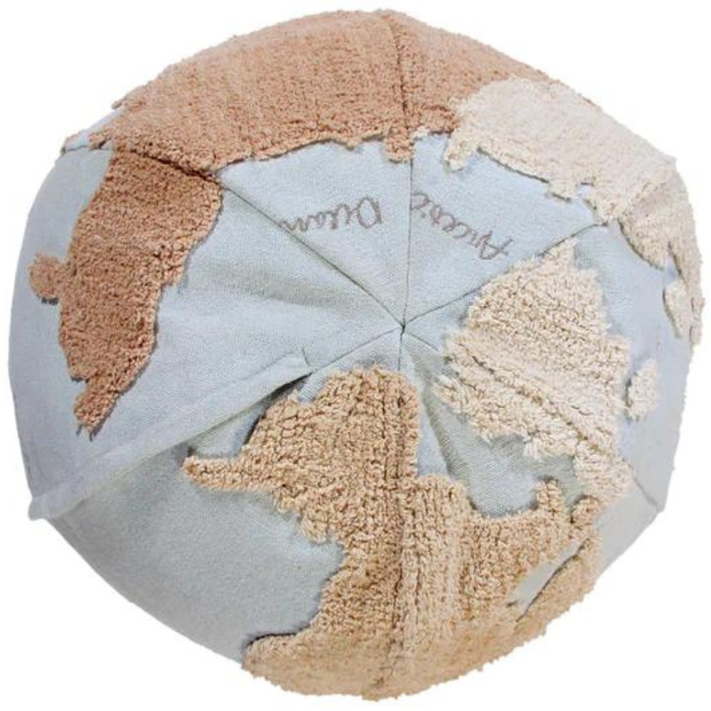 Pouf World Map Back-to-School (45 x 50 cm) (Lorena Canals) - Image 9