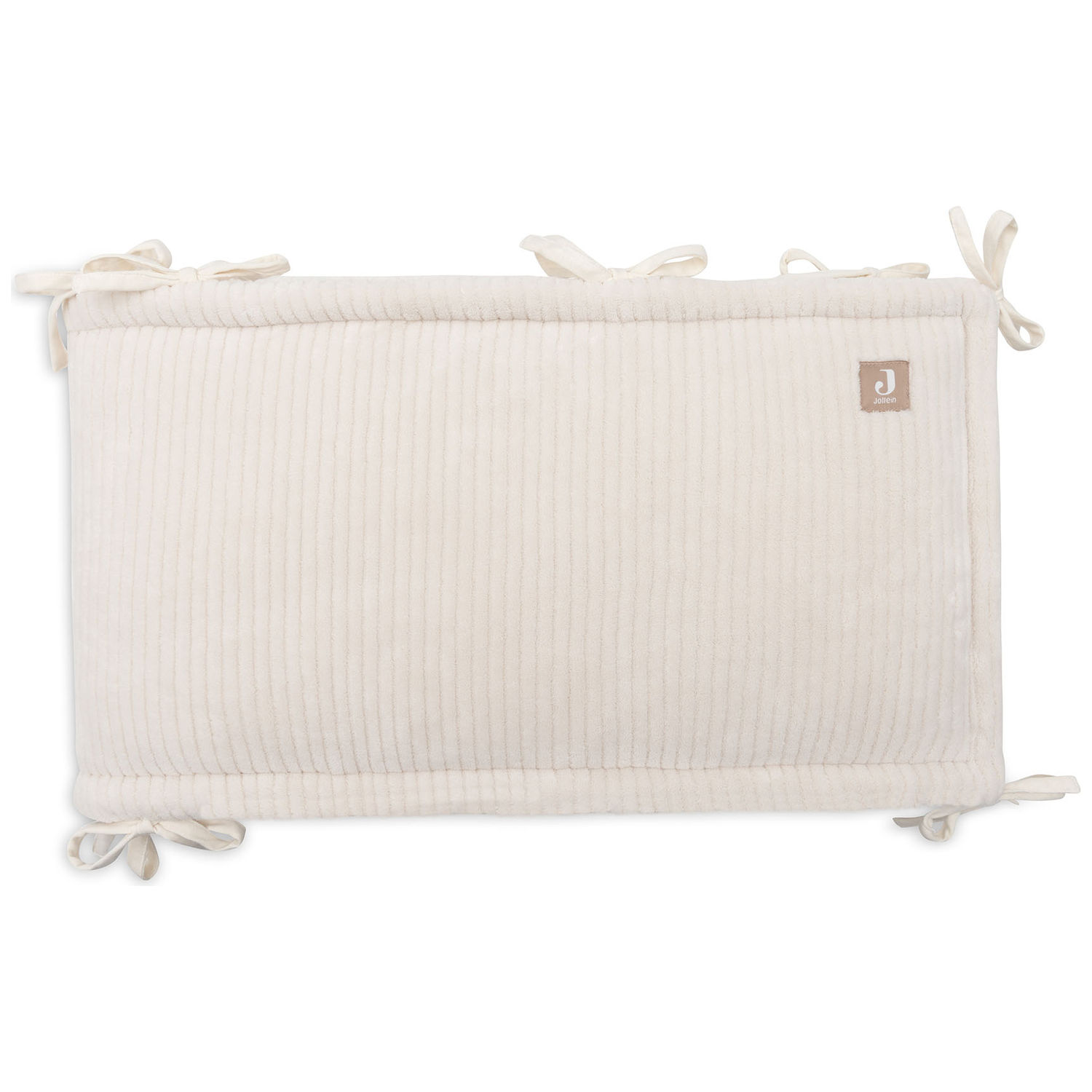 Tour de lit Cloudy Rib Oatmeal (pour lits 60 x 120 ou 70 x 140 cm) (Jollein) - Image 4