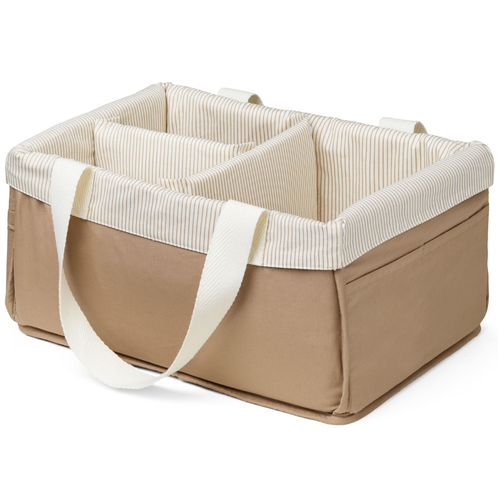 Organisateur de couches Rayures marron (Cam Cam Copenhagen) - Couverture