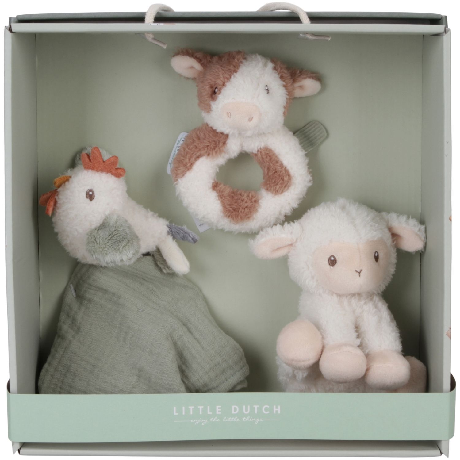 Coffret cadeau de naissance Little Farm (Little Dutch) - Image 1