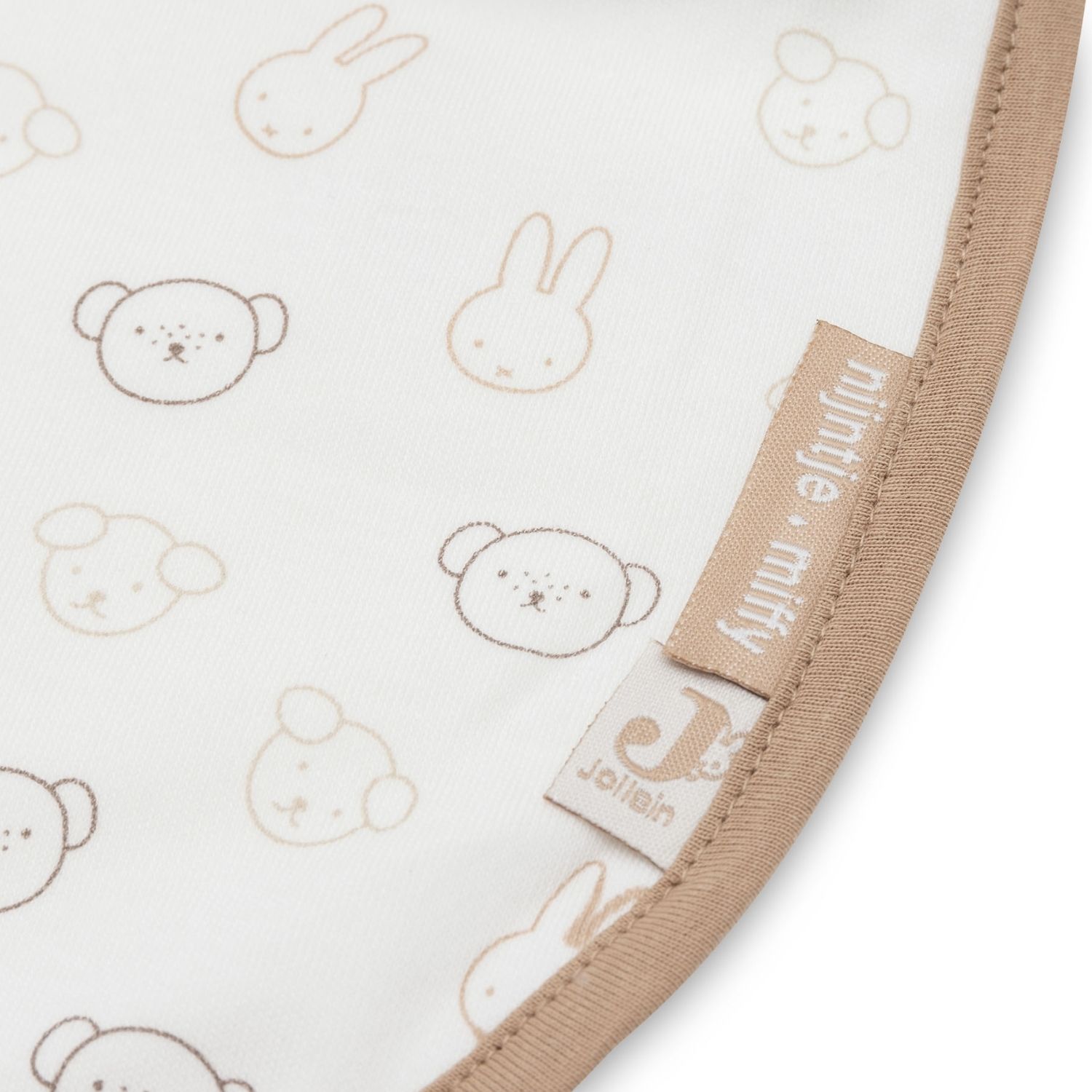 Lot de 5 bavoirs imperméables Miffy Heads (Jollein) - Image 3