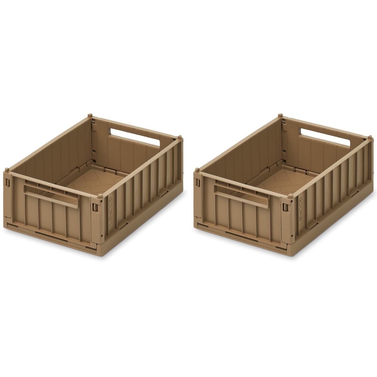 Liewood - Lot de 2 caisses de rangement Weston S Oat