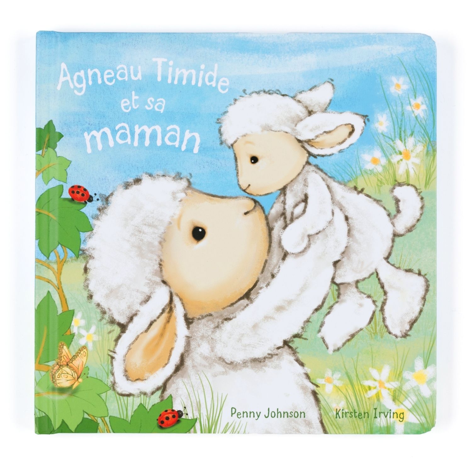 Jellycat - Livre Agneau timide et sa maman