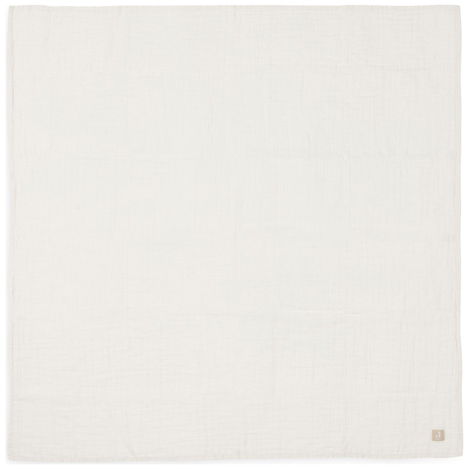 Lot de 2 maxi-langes en coton Biscuit-Ivory (115 x 115 cm) - Reconditionné (Jollein) - Image 2